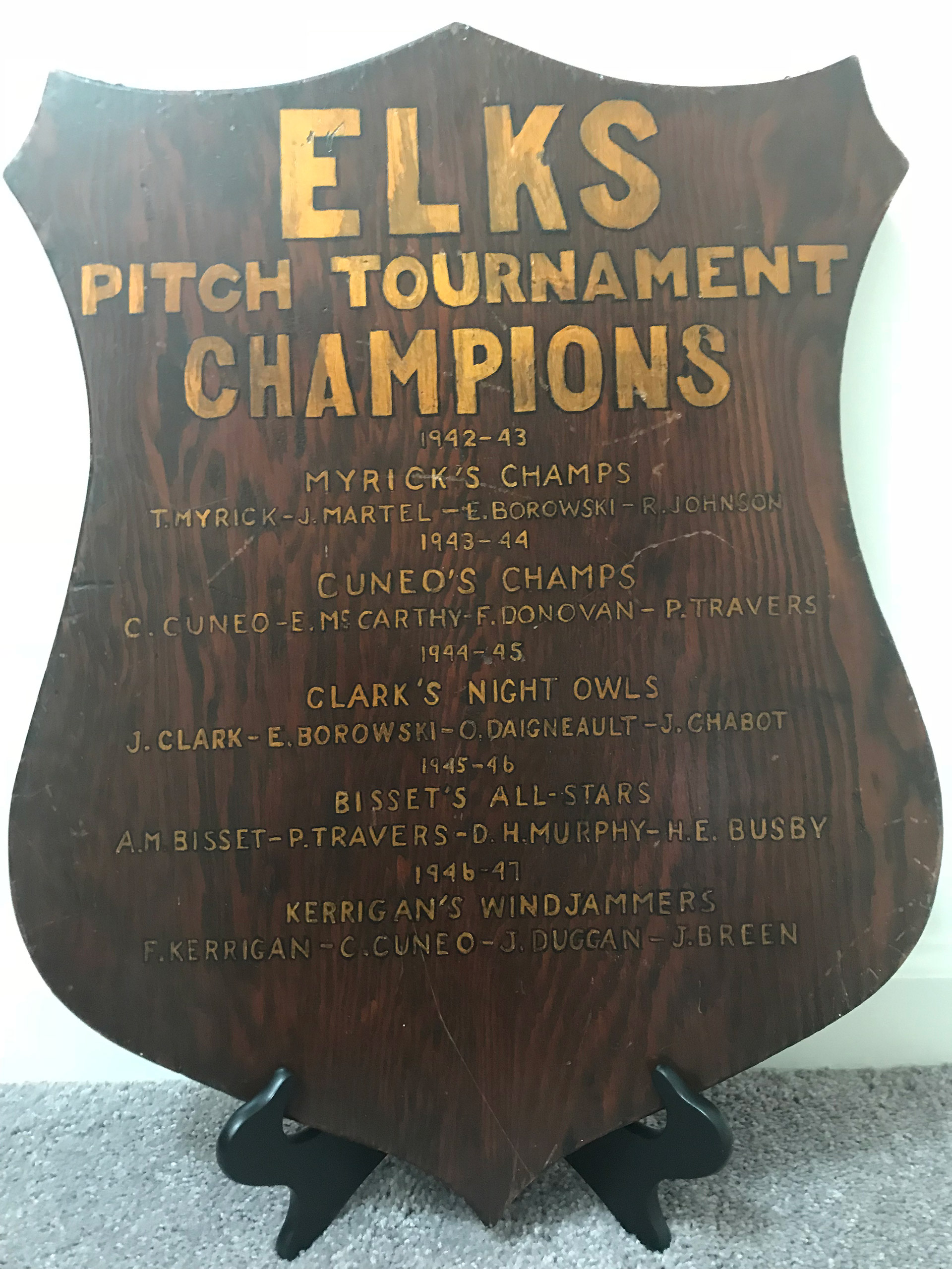 The Plaque — archive 1